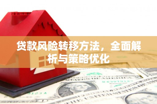 蒙城贷款风险转移方法，全面解析与策略优化