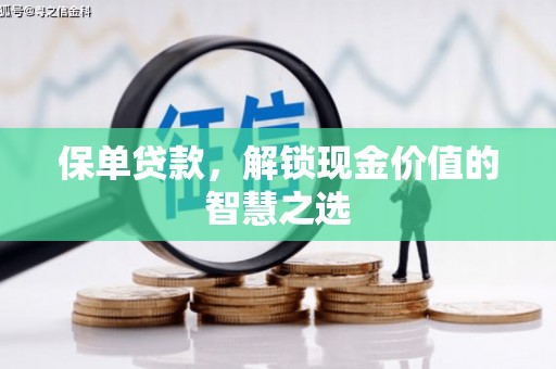 蒙城保单贷款，解锁现金价值的智慧之选