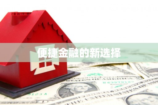蒙城便捷金融的新选择