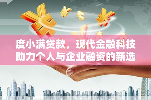 蒙城度小满贷款，现代金融科技助力个人与企业融资的新选择