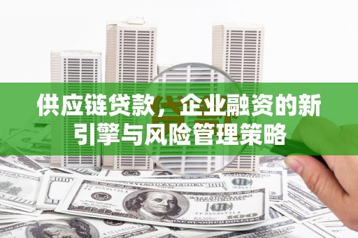 蒙城供应链贷款，企业融资的新引擎与风险管理策略