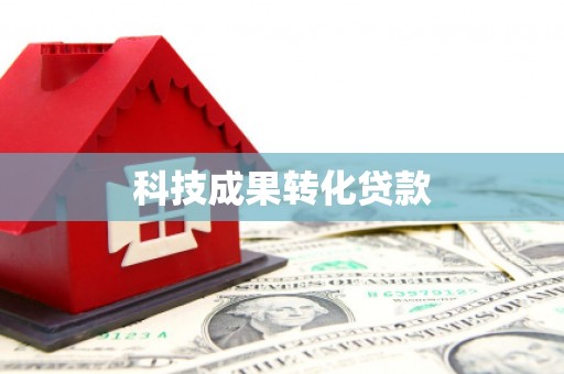 蒙城科技成果转化贷款