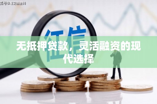 蒙城无抵押贷款，灵活融资的现代选择