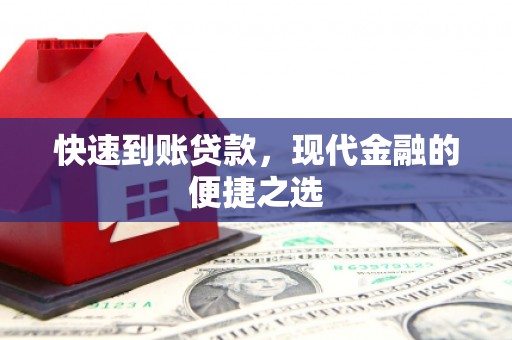 蒙城快速到账贷款，现代金融的便捷之选